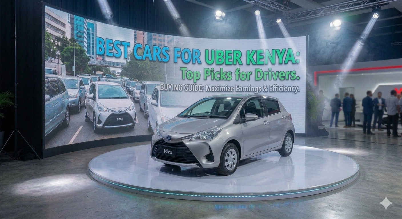 Car suitable for ride-hailing in Kenya