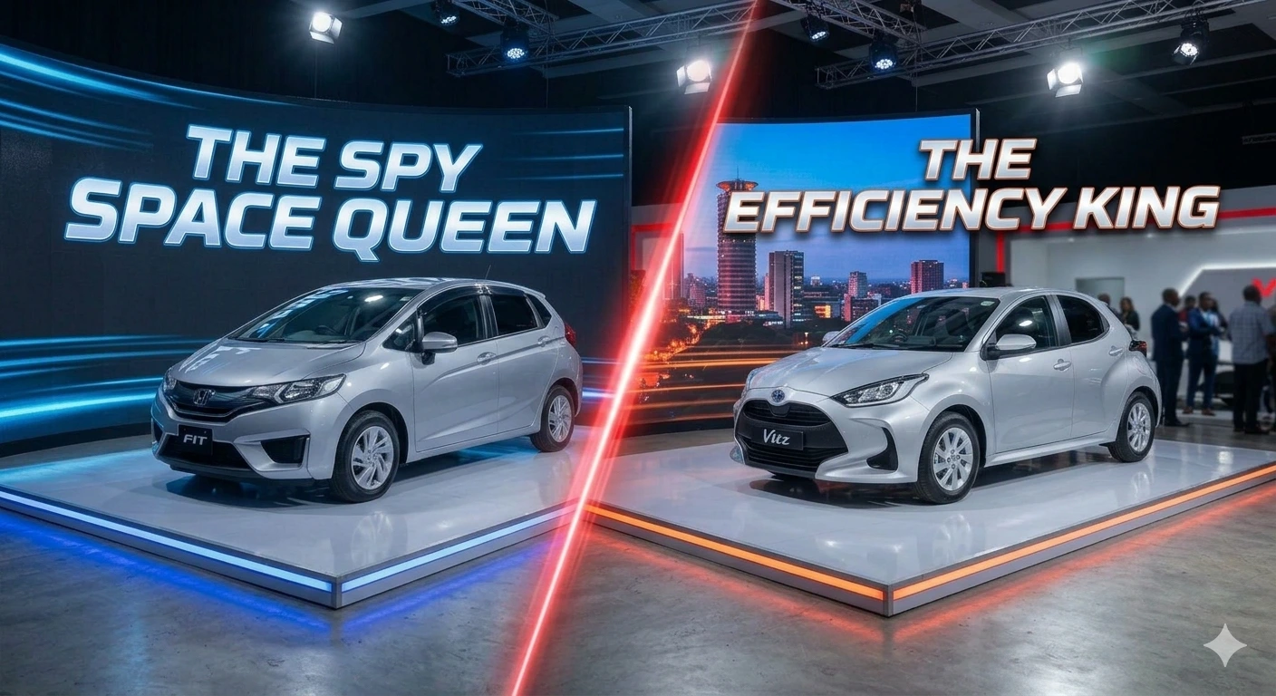 Honda Fit and Toyota Vitz comparison